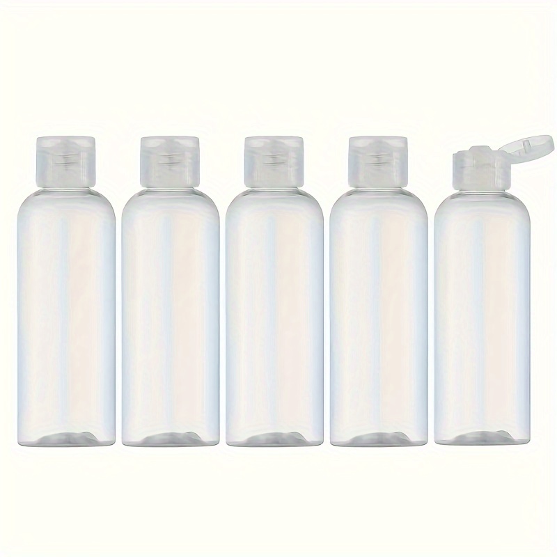 

100ml Leak-proof Travel Bottle With Flip Cap - Ideal For Cosmetics & Toiletries, Odorless Plastic