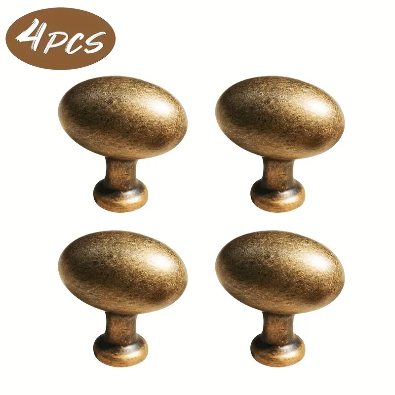 4pcs 1 4 inch oval antique bronze alloy cabinet knobs - Temu Italy 4pcs 1 4 inch oval antique bronze alloy cabinet knobs - Temu Italy