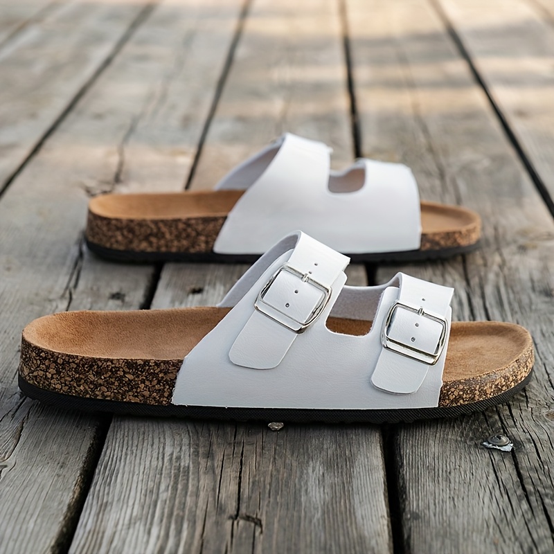 unisex adjustable strap sandals upper non slip rubber sole