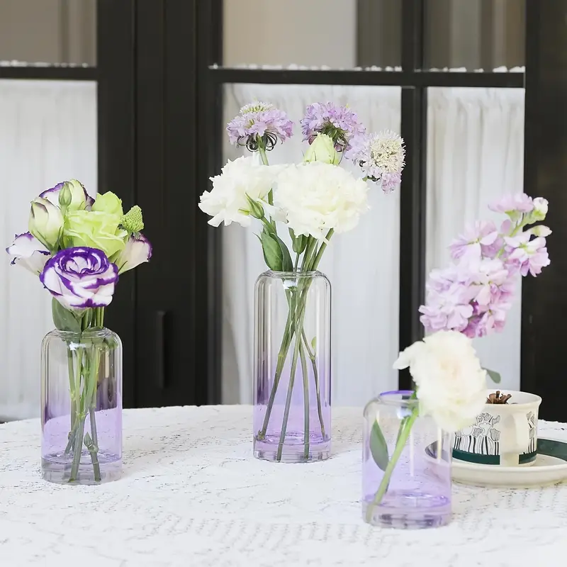 Glasseam Glass Flower Vase For Table: Small Vase Set of 20 For Wedding Party Home Living Room Centrepiece Decorations - Bright Bud Vases For Rose Plant Grass Glasseam Glass Flower Vase For Table: Small Vase Set of 20 For Wedding Party Home Living Room Centrepiece Decorations - Bright Bud Vases For Rose Plant Grass