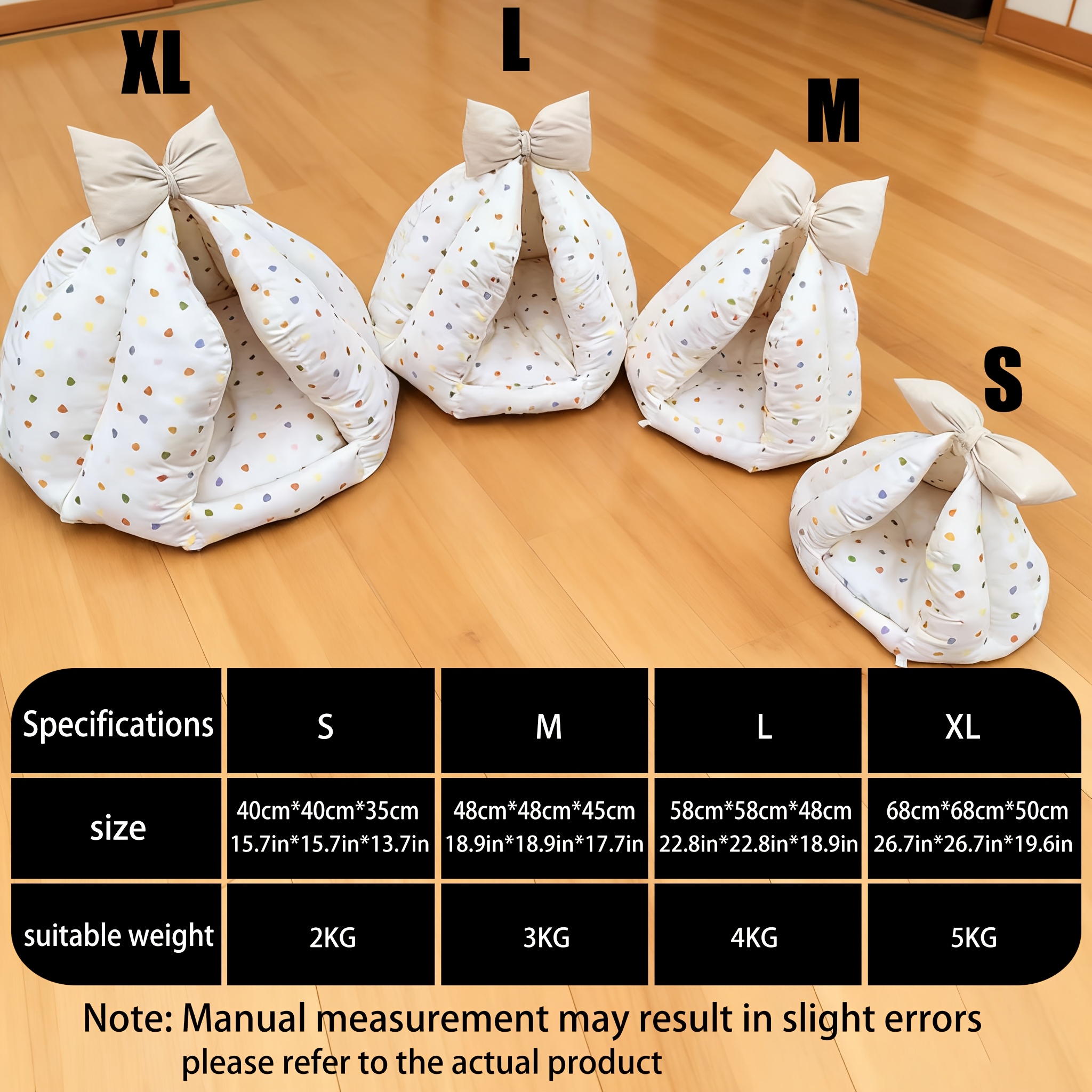 semi enclosed small pet bed suitable for cats and small dogs in for Product details 9