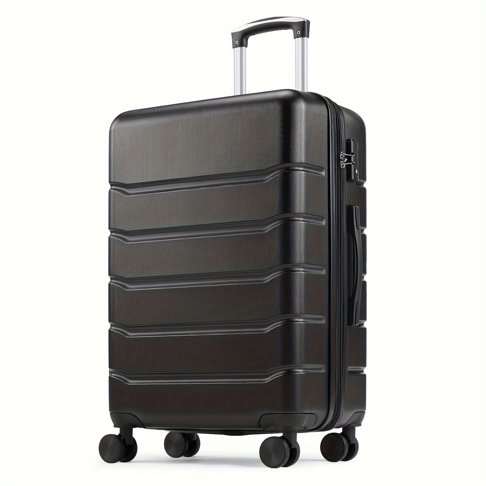 

24 Inch Carry On Luggage, Lightweight Expandable Rolling Luggage With Tsa Lock, Hard Shell Abs Suitcase With Double Spinner Wheels