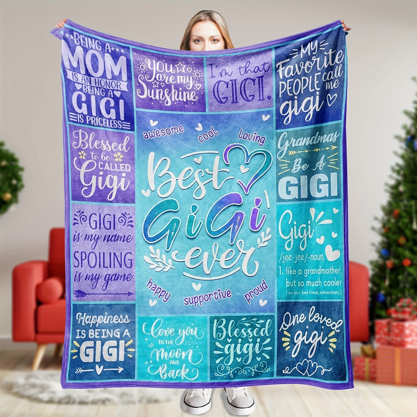 

Gifts, Gifts For Grandma, Best Ever Gifts, Birthday Gifts For , Gifts For From Granddaughter, Day Throw Blanket 80"x60