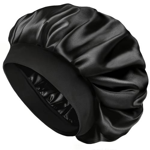 high quality unisex sleep hair care cap satin hair cap suitable for 12 with curly long short hair all nourishes hair fits head shape ideal for hair care perfect christmas gift