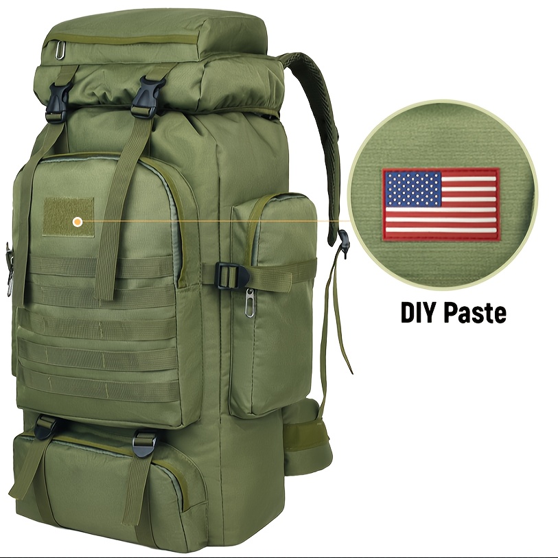 80l hiking backpack set unisex durable Temu