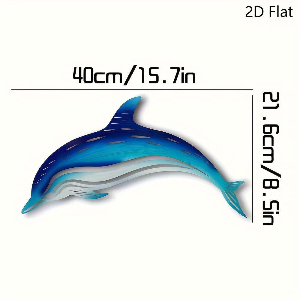 TEMU Metallic Wall Art - Marine Home Decor