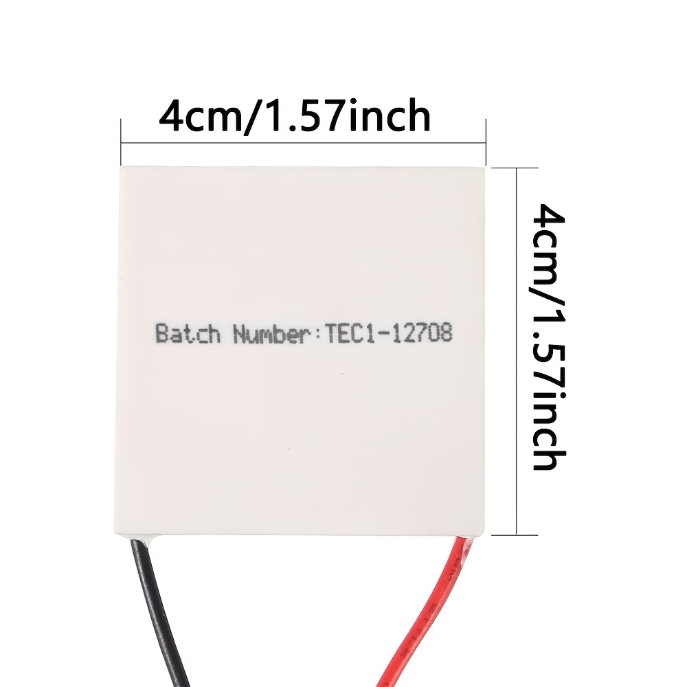 1個/5個 12708 12v 5.5 6a 72w 冷却チップ diy水槽冷却 diyミニ冷蔵庫