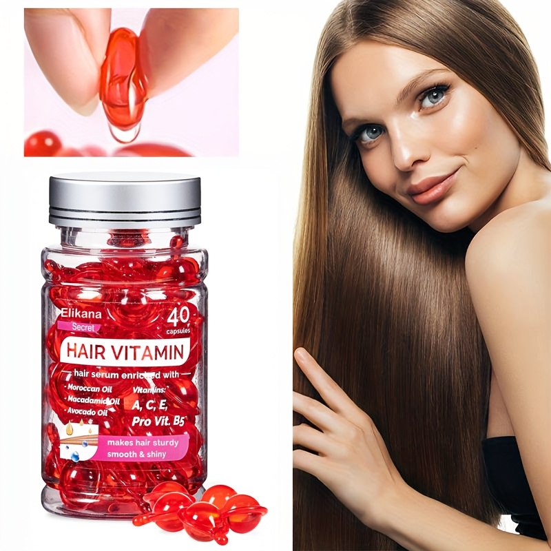 hair vitamin serum capsules moisturizing hair oil - Temu Ireland