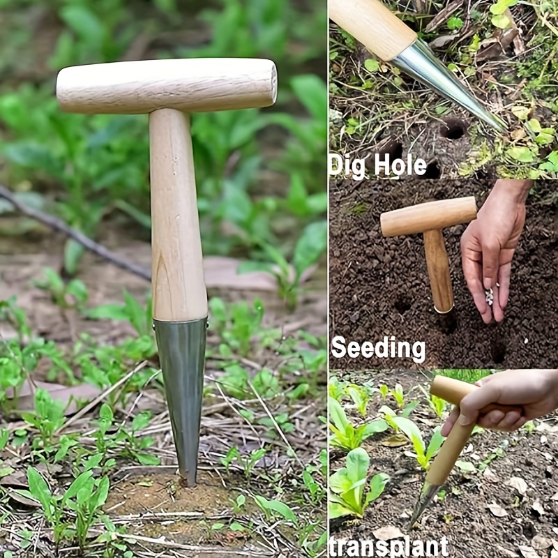 Direct Planting Tools Gardening For Beginners Vegetable Plant Tool Stainless Steel Seedling ...