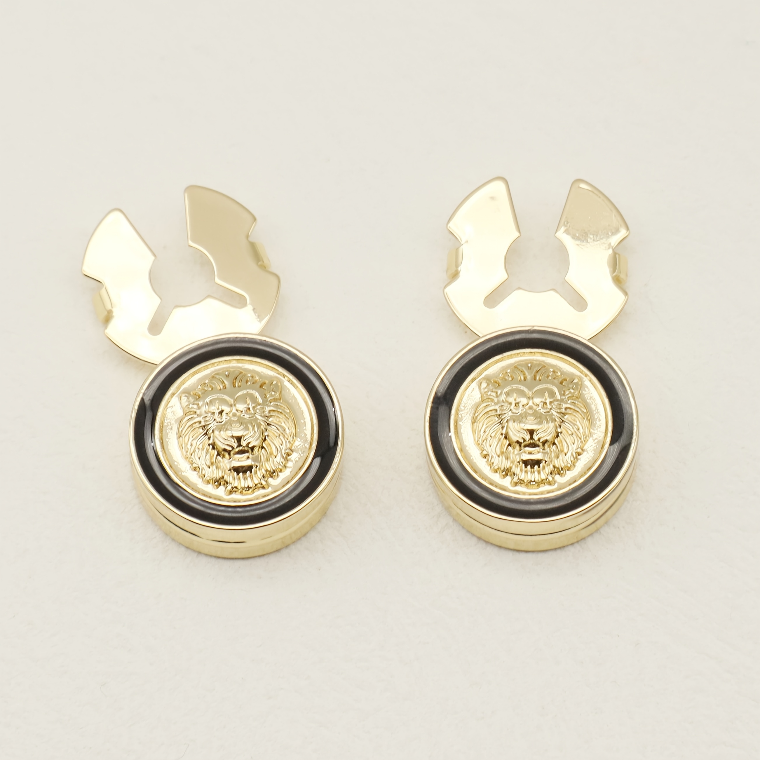 2pcs Pattern Men's And Women's Button Decoration , Fashionable Accessory Hidden , Is A Substitute For Buttons, Shirt Decoration