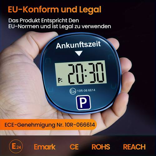 professional electronic parking timer with led accurate timing and compatible with models