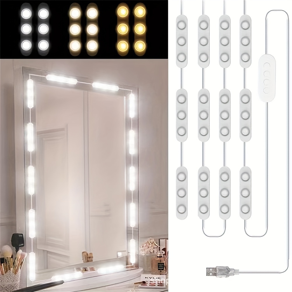 

60-led Dimmable Kit - Brightness, 3 , - For , & Hairdressing Usb And