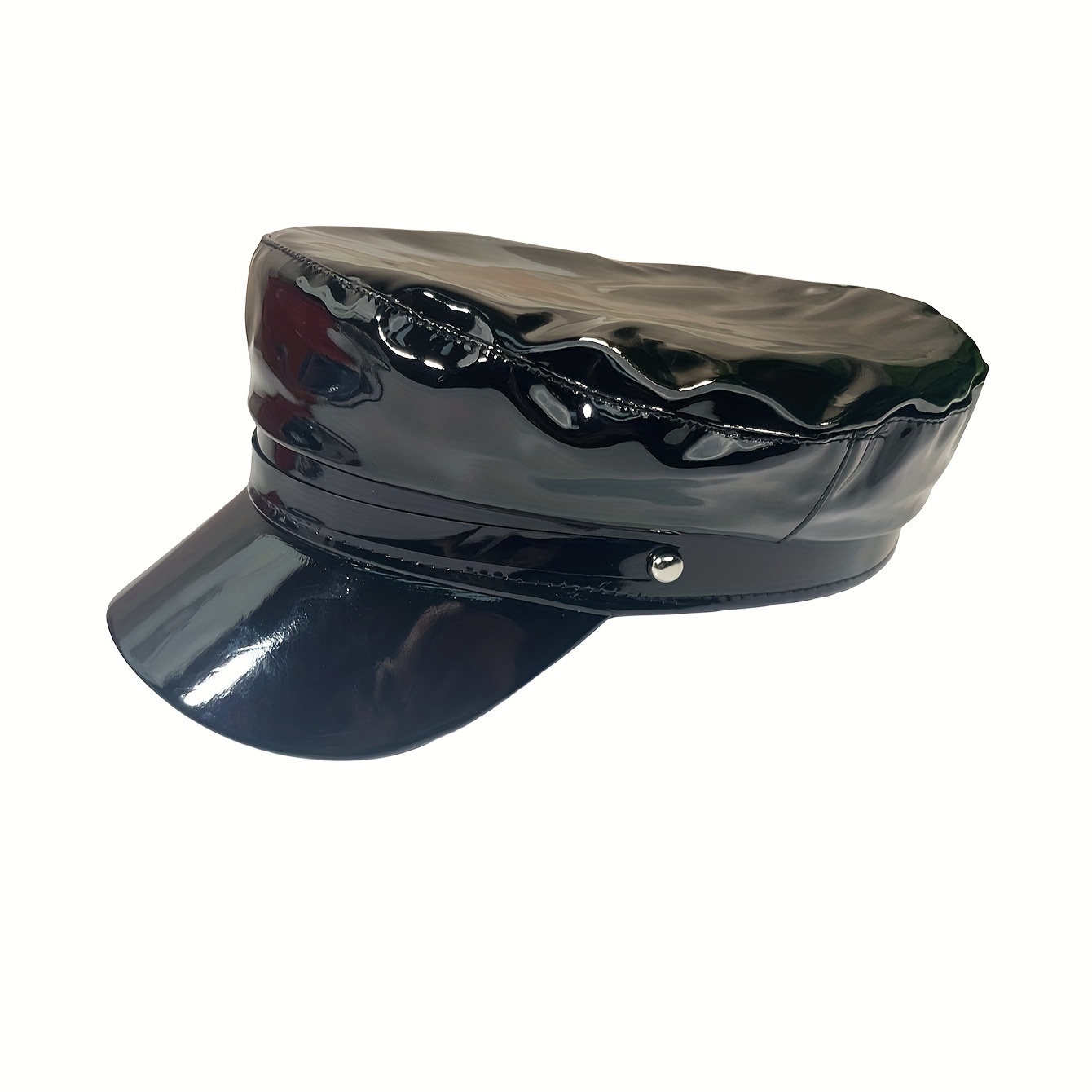 Image of Women's French Spring Summer Hat Japanese Exaggerated Rhinestone Sailor Cap Influencer Newsboy Hat Fashion Flat Cap