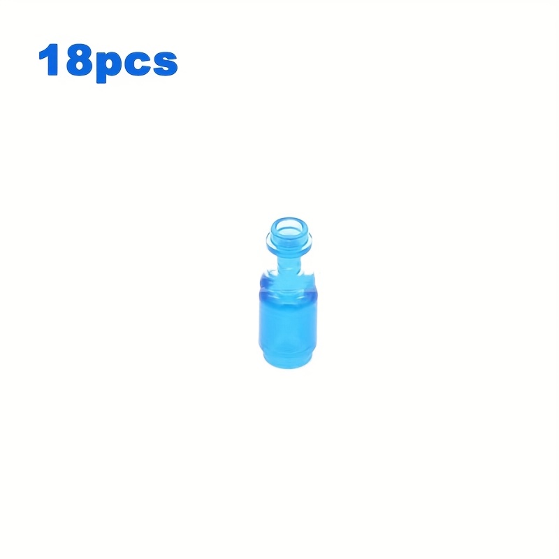 Mini Building Blocks Accessory Set - Bottles & Jars for DIY Scenes