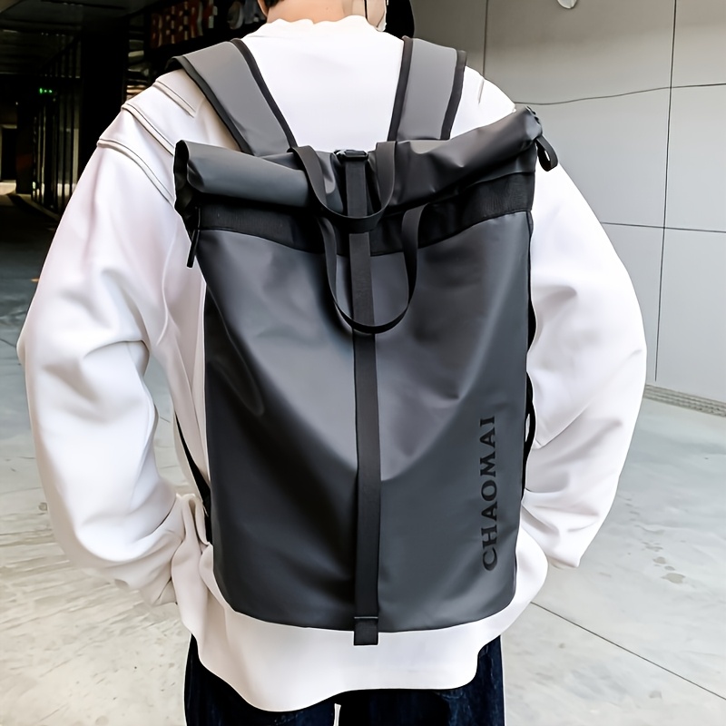 New Style Unisex Backpack for Outdoor Use, Large Capacity, Expandable Travel Sports Laptop Bag, Casual School Bag, Minimalist Design