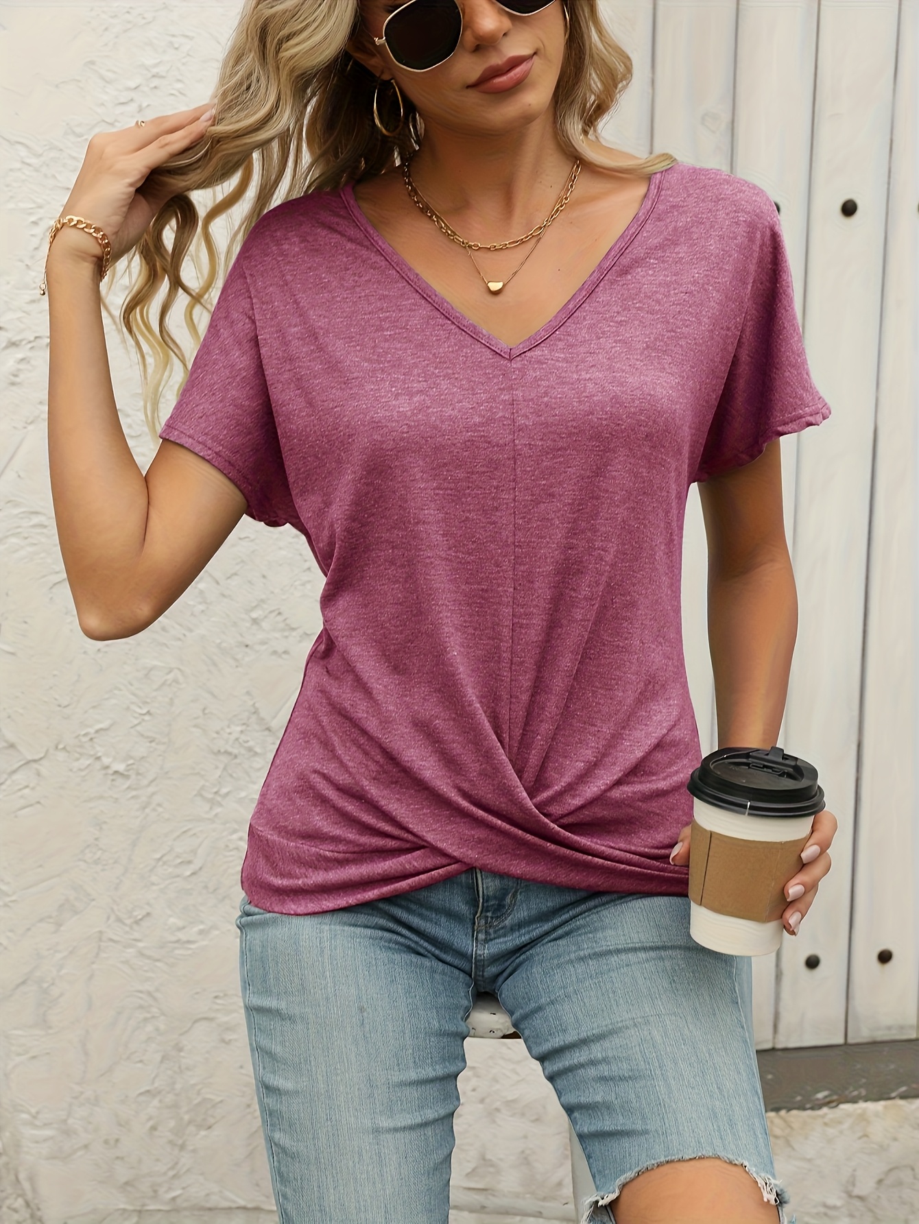 Directional Women'S Casual Short-Sleeve T-Shirt Top