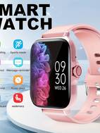 high definition full touchscreen smart watch is unisex supports wireless calls and message notifications features multiple sports remote photography music customizable watch face wallpapers and is compatible with android and iphone devices this multifunctional watch allows for making and receiving calls along with notification features suitable for everyone