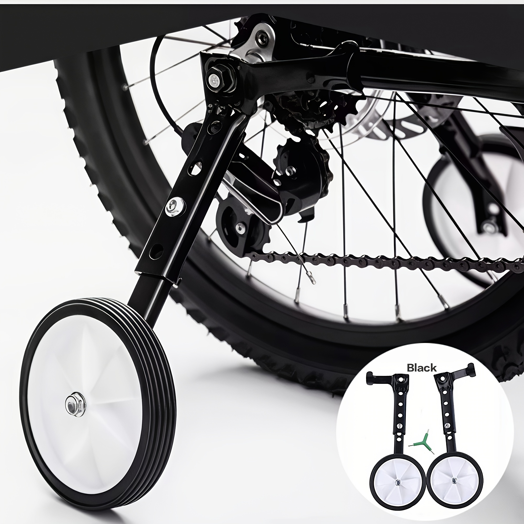 bicycle training wheels sold on Temu United States