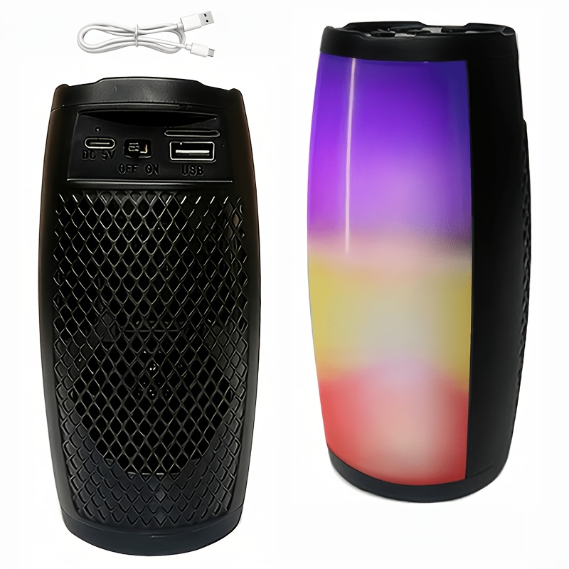 Image of Bluetooth Speaker Wireless Portable 30w Rgb Lights 24h Playtime For Party Home