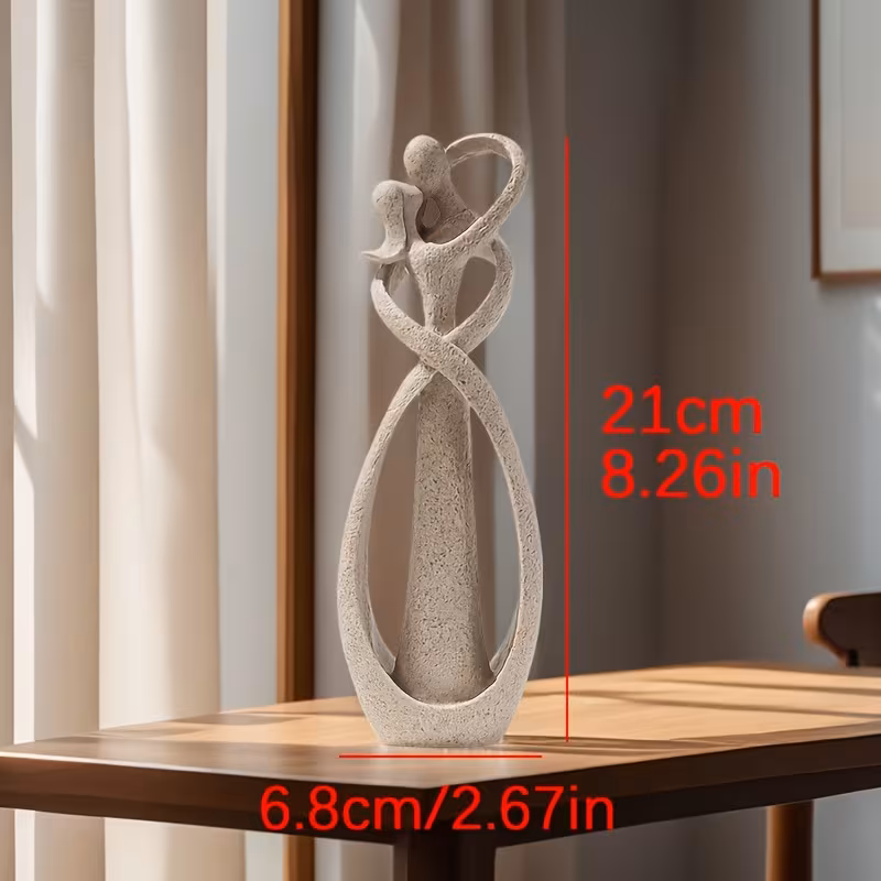 1 unidade, estátua de a beijar, escultura em resina, dia namorados, decoração de casa, decoração para secretária de escritório em casa, decoração de prateleira de livros, aniversário, presente para alguém Detalhes do produto 3