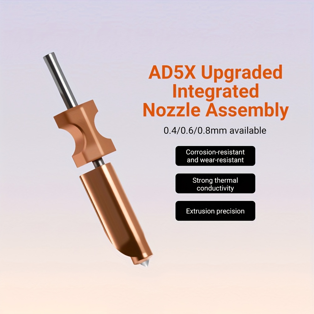 ad5x integrated hardened nozzle assembly - Temu United Kingdom