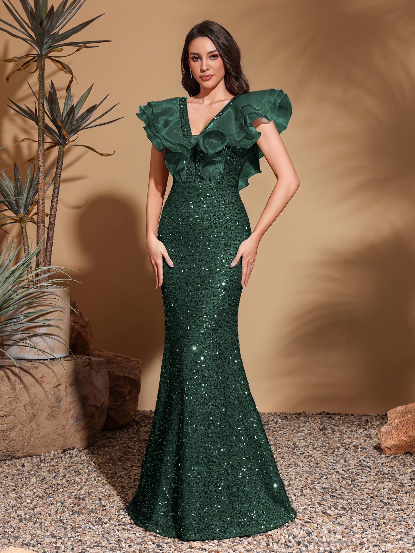 ballroom bridesmaid dresses Savannah A-Line Draped Sleeves Ruched Chiffon Bridesmaid Dresses, Coral