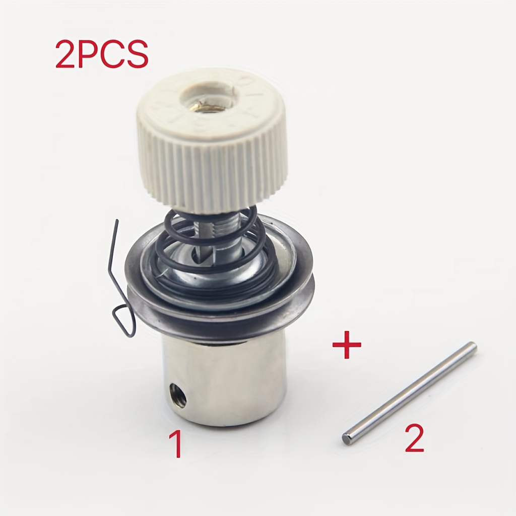 TEMU 2pcs Flatbed Thread Clamp 8700 Heavy Duty Series, Industrial Sewing Machine Thread Tension Assembly - No Battery Required, Manual Operation,