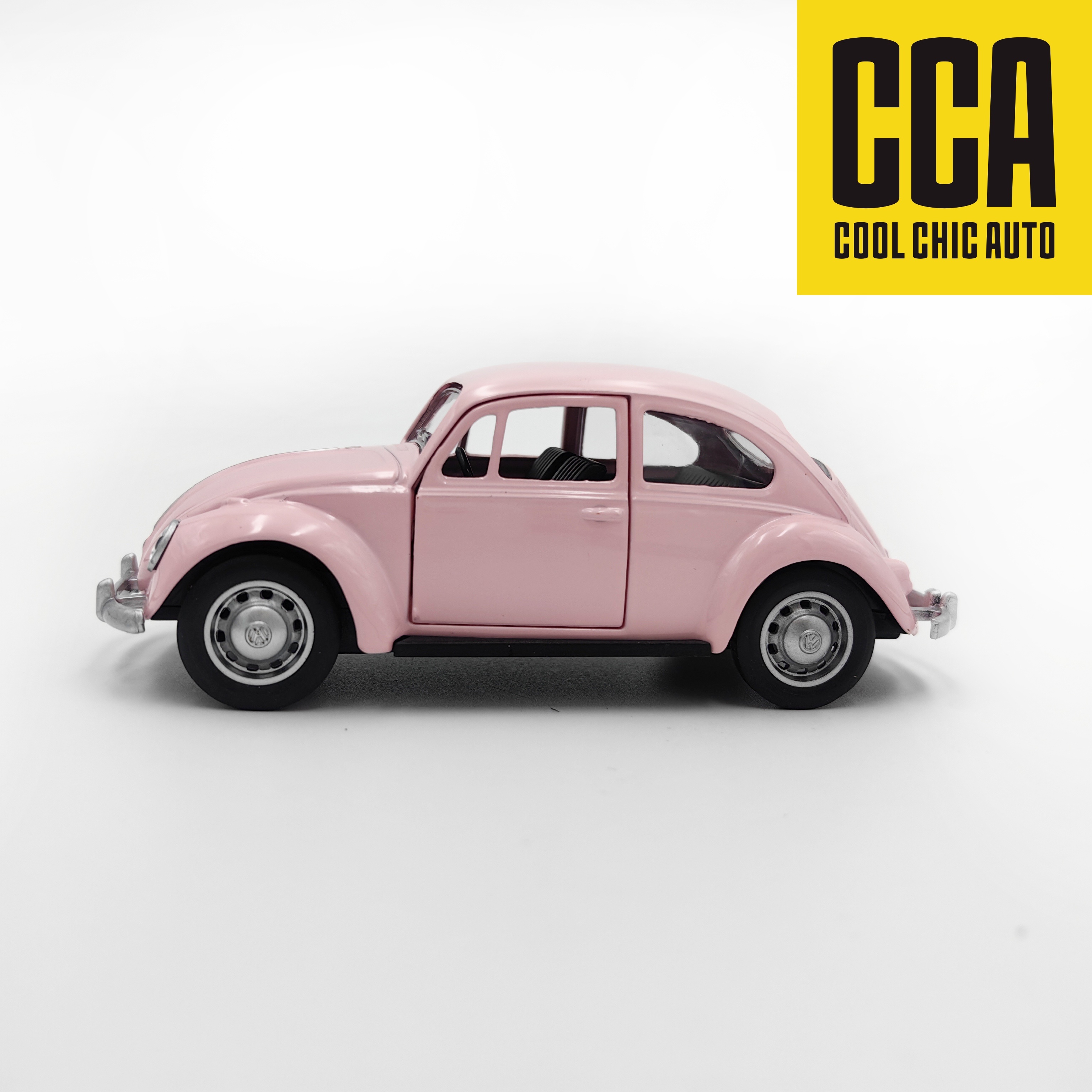 Image of Cca 1:36 Alloy Car Pink Alloy Can Car Model Collection Metal Toys Simulation Ornaments Birthday Gift