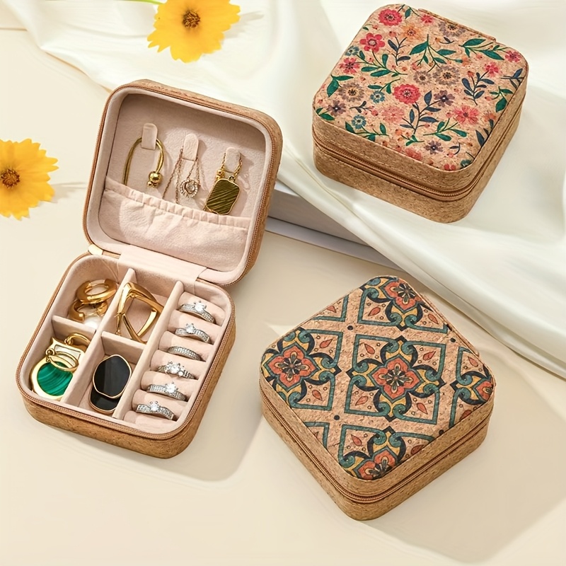 6pcs 12pcs 18pcs vintage jewelry storage box set suitable for necklaces rings bracelets travel and daily use jewelry boxes Product details 0