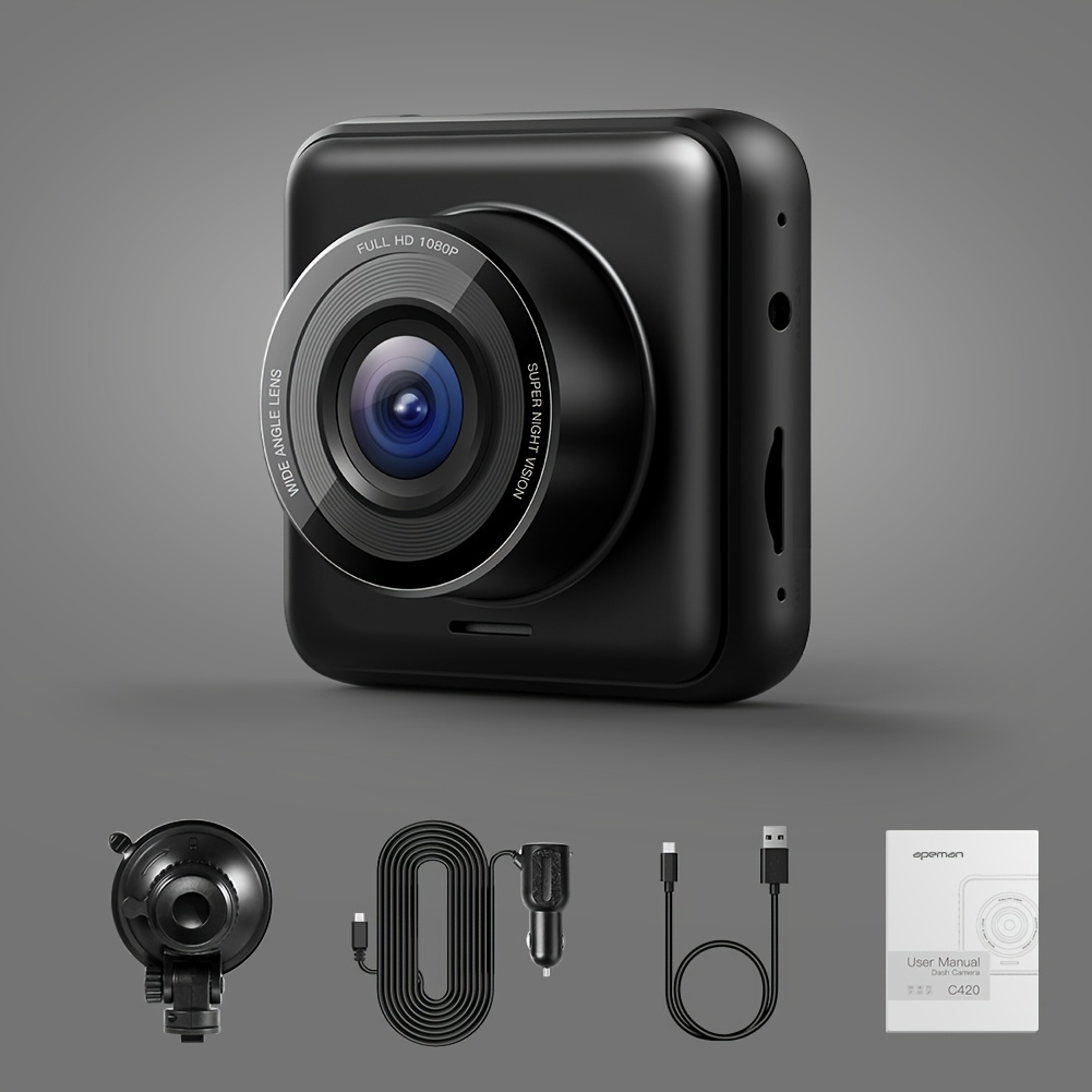 

Apeman C420 Mini Dash Cam, With The Help Of The Micro Hardwire Kit, The Dashcam Can Achieve Long-time Parking Monitoring And Will Offer You Peace Of Mind While Your Vehicle Is Parked