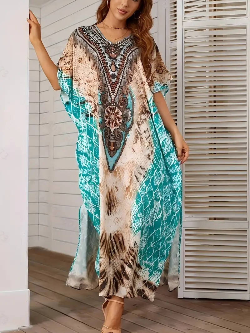 kaftan dresses women plus size bathing suit cover - Temu kaftan dresses women plus size bathing suit cover - Temu