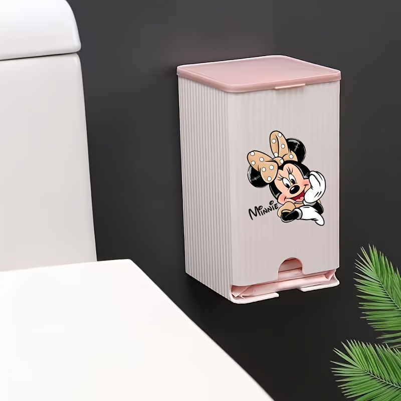 Image of 1pc Wall-mounted Sanitary Napkin Storage Box, No Drilling Required, Suitable For Bathroom Use, Home Pull-out Storage Box; A Stylish Bathroom Sanitary Napkin Organizer, Multifunctional Paper -snh01-s