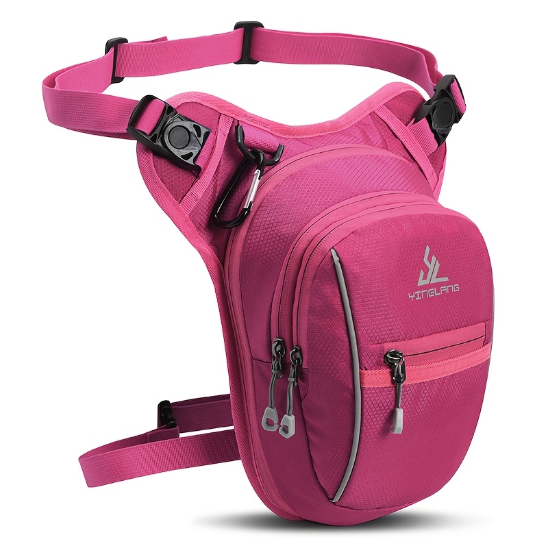 TEMU 1pc Outdoor Sports Leg Bag Multi-functional Portable Chest Bag Crossbody Bag Motorcycle Riding Phone Waist Bag