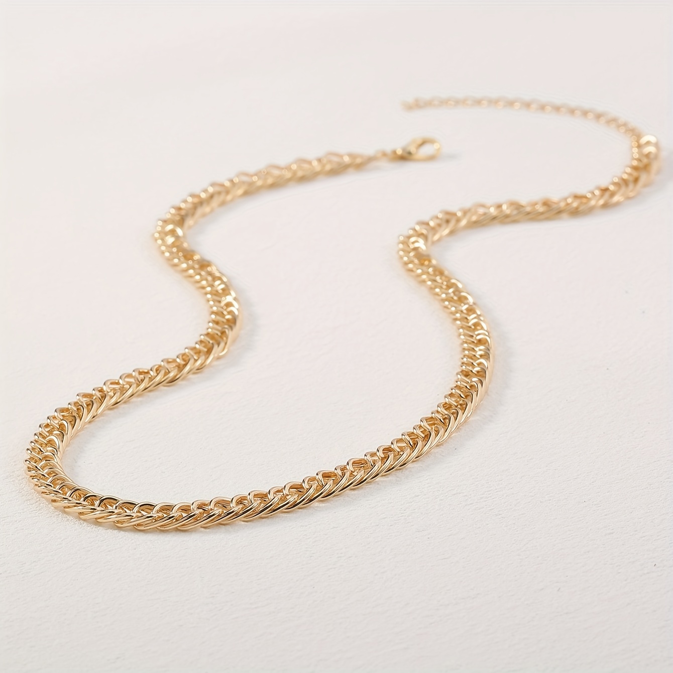 Life Tree Pendant Necklace Cuban Link Chain Chunky Statement Accessories