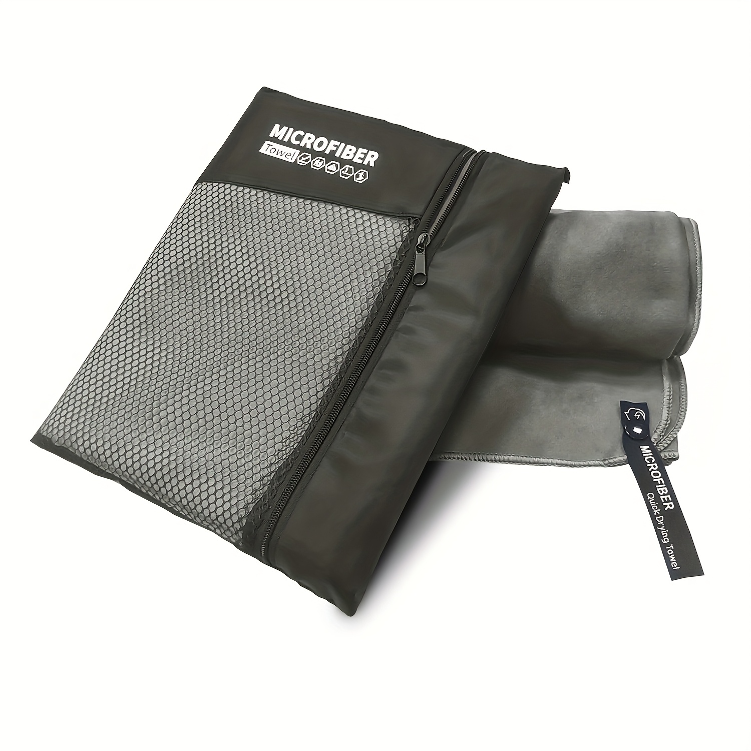 Quick Dry Microfiber Towel for Beach and Swim, Lightweight