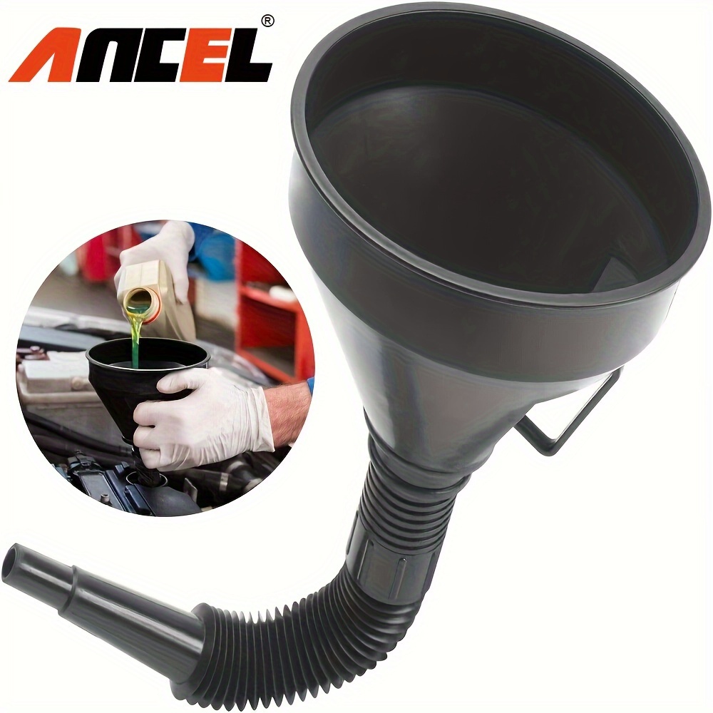 

Fuel Funnels Plastic Long Neck Funnels With Detachable Spout & Filter For Cars & Motorcycles