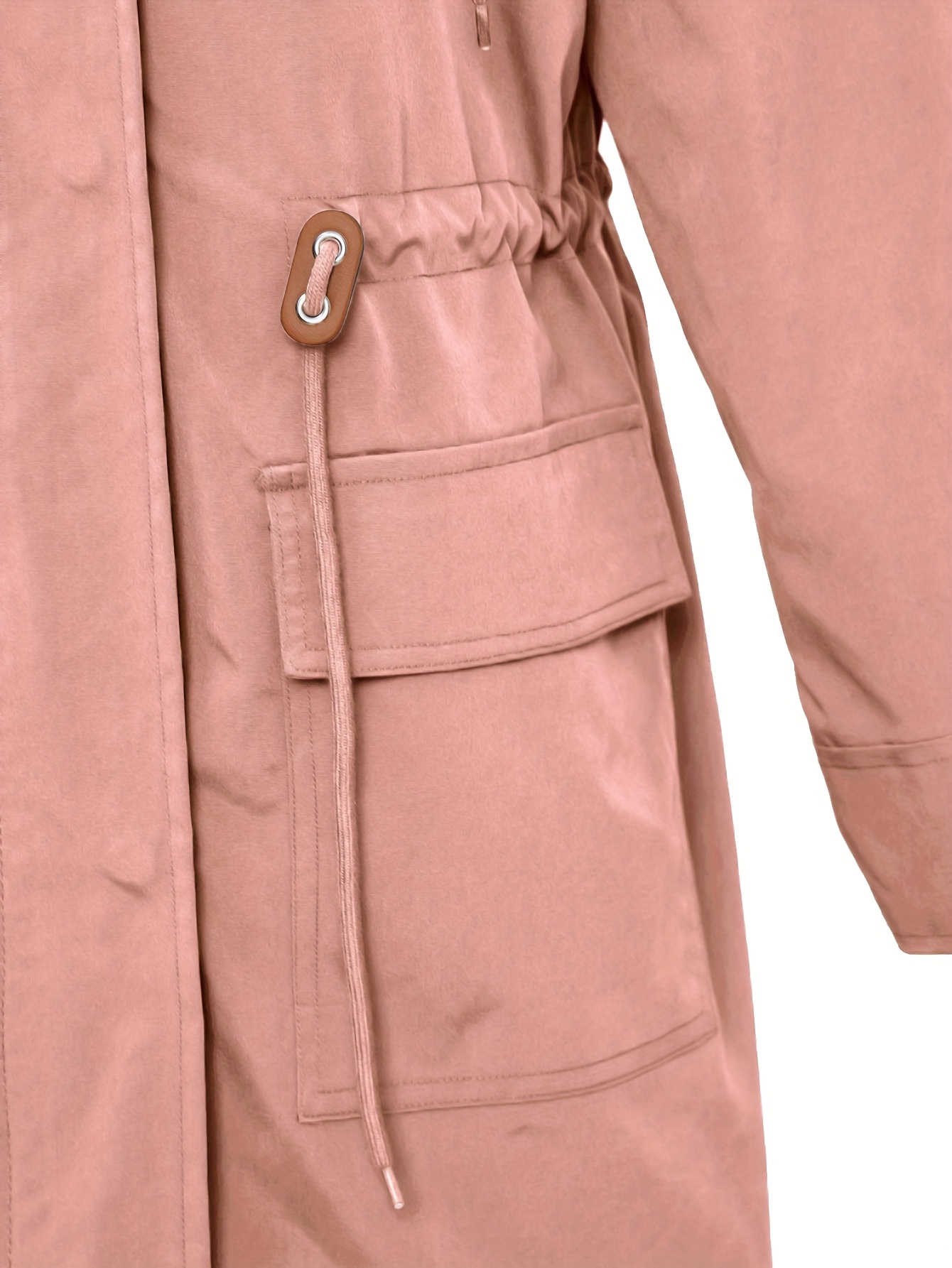 plus size womens plus size windbreaker jacket lightweight Temu