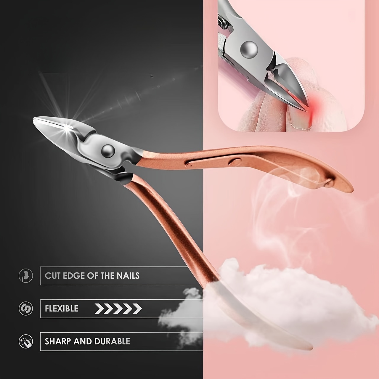 30 in 1 luxury manicure kit professional nail care tools set unscented non electric ideal for office home travel no battery required does not include nail glue or powder details 3
