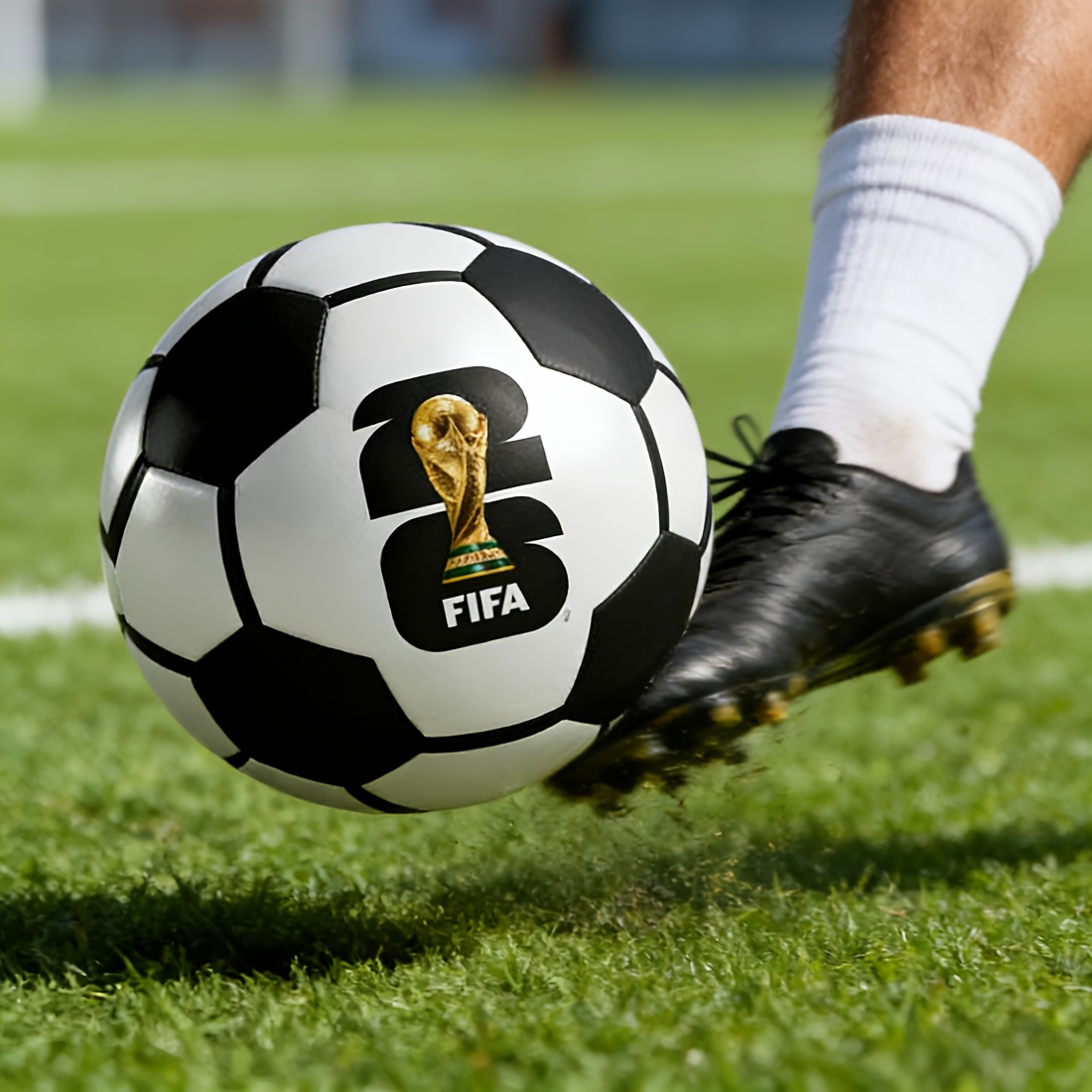 E-shop 1 x Offizieller Fußball-Trainingsball Größe 5, geeignet für Spiele, Training & Turniere – Professioneller PU-Futsalball mit maschinengehefteten
