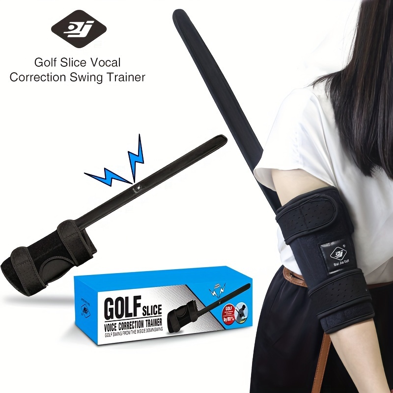 

Golf Arm Sound Warning Trainer, Used To Sound A Warning Sound When The Arm Angle Is , Correct The Arm Angle Of , Suitable For Novices And Beginner Golf Players To Practice