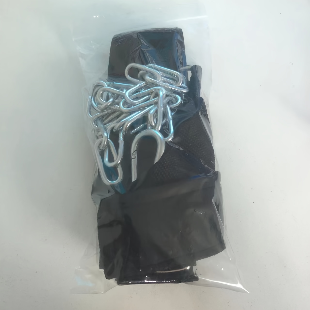 1pc Black & Blue Heavy-Duty Steel Neck Trainer - Adjustable Ergonomic Design for Strength Training, Workouts & Rehabilitation - Portable for Home Gym, Sports & Fitness Use, Gym Accessories, Secure Strap Feature