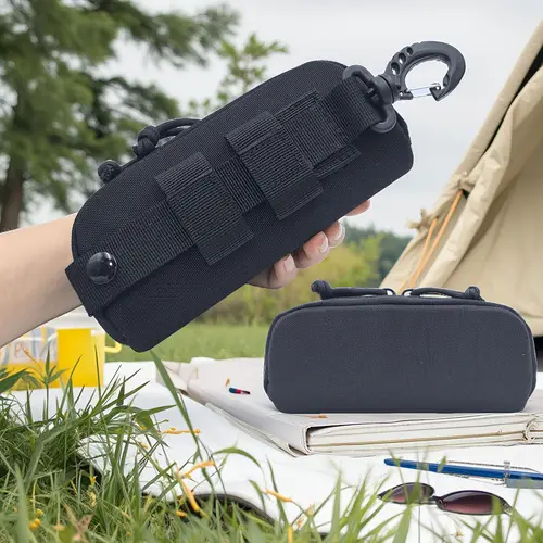 Multi-Functional Eyeglass Case - Goggles Storage Bag for Hiking, Climbing & | Durable Zipper Design, Perfect Christmas Gift | Stylish Fashion Glasses Holder with for Fishing Gear, Use