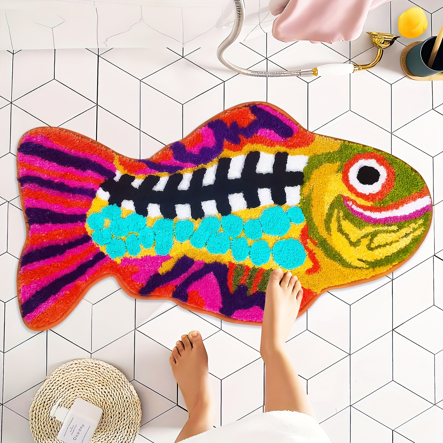 

Cute Bathroom Rugs Hot Pink Bath Mats For Bathroom Funny Bath Rug Absorbent Non Slip Carpets For Shower Tub