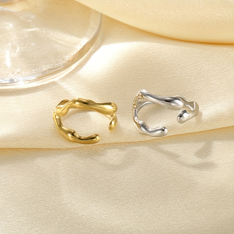 Minimalist Stainless Steel Ring for Women