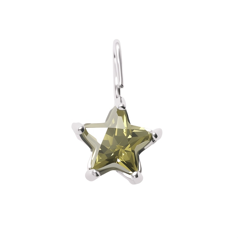 Star-Shaped Zirconia Pendant for Back-To-School Season