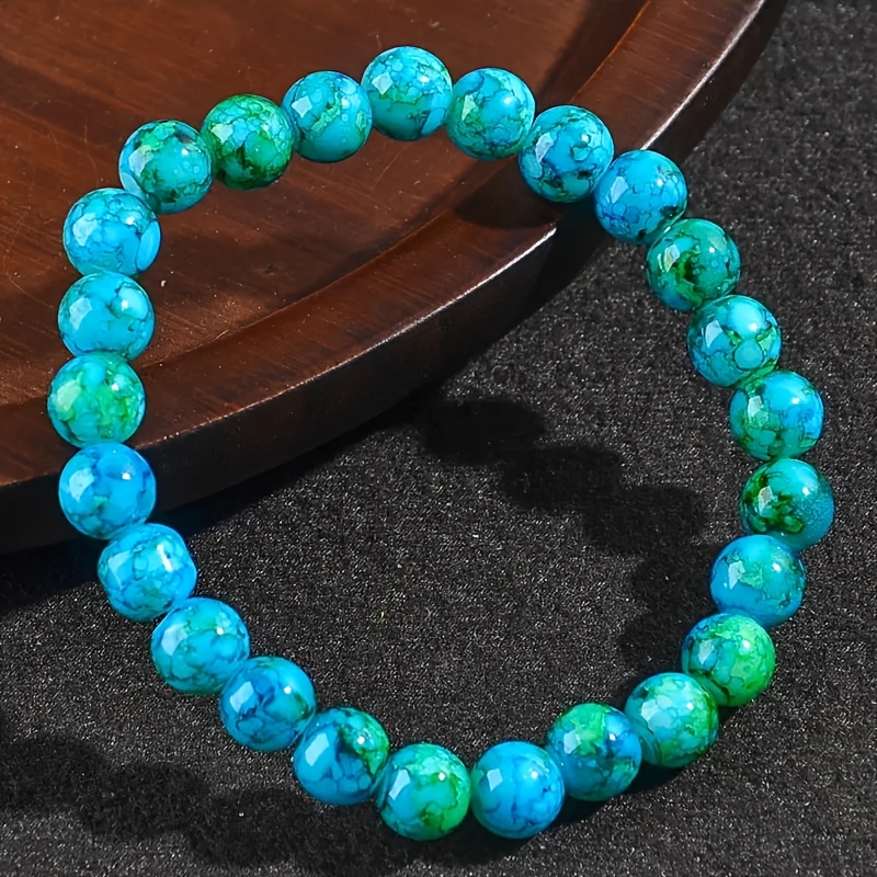 1 Bohemian Synthetic Turquoise In Bohemian Style, Suitable For Daily Wear Or Gifting