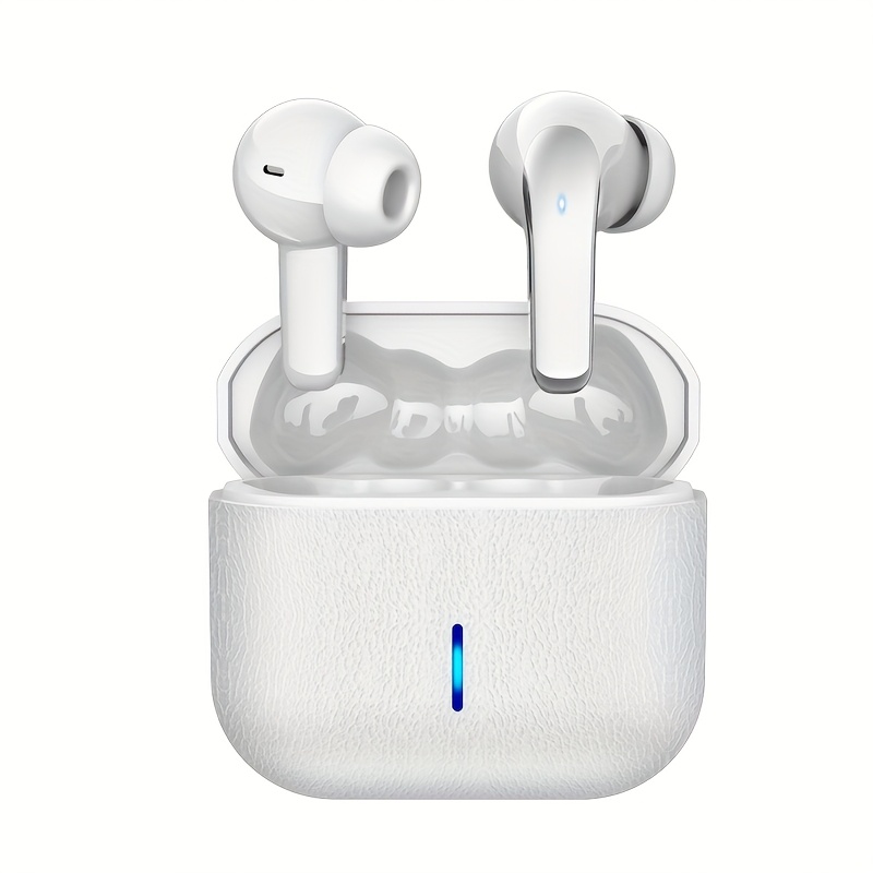 wireless earbuds, v5.4 earbuds with light display headphones, bass stereo, wireless headphones in-ear noise cancelling microphone,     sports headphones,   sports, exercise, listening to music and playing games Product details 1