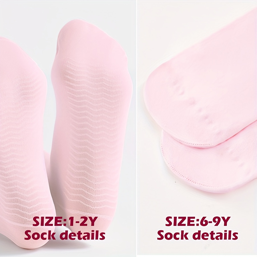  TSLX Calcetines antideslizantes Mary Jane para niña pequeña,  calcetines de ballet antideslizantes con correa, para niños pequeños de 1 a  6 años : Ropa, Zapatos y Joyería