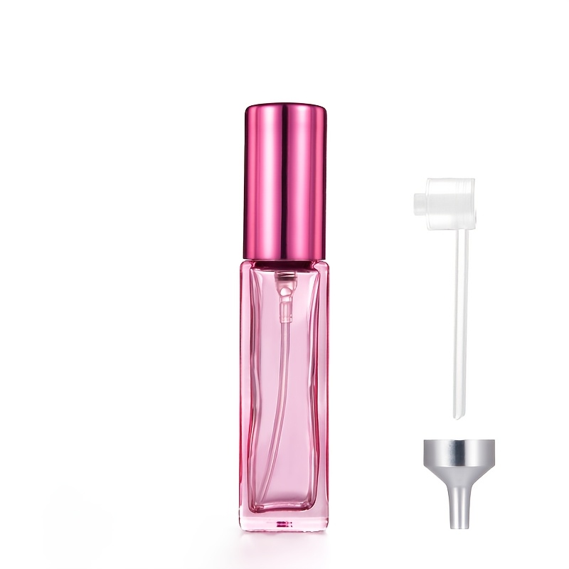 TEMU Perfume Atomizer Bottles, 10ml/20ml Options, Portable Refillable Perfume Spray Bottles, Glass Body, Empty Perfume Bottles, Suitable For Multiple