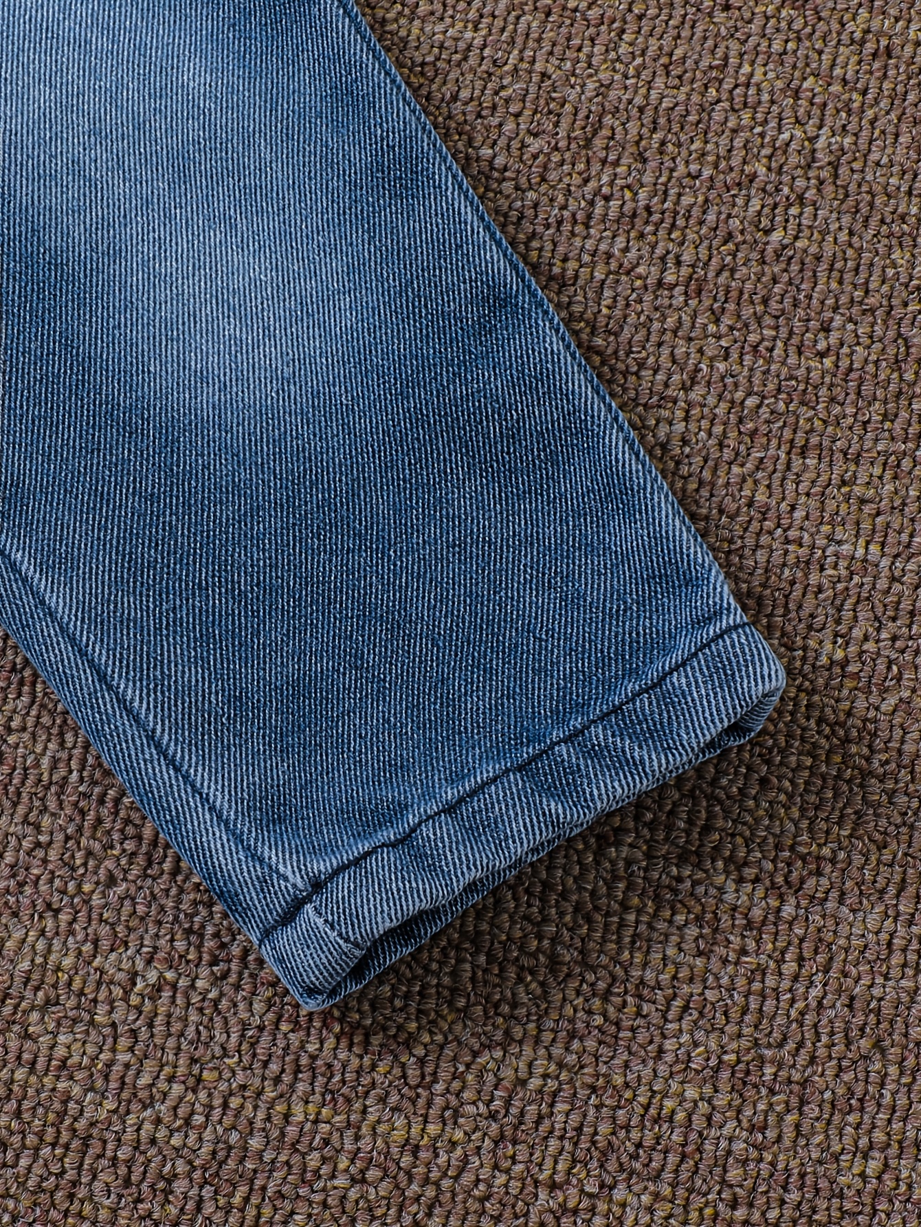 2pcs baby boy denim jeans set striped   neck long sleeve comfortable and versatile for fall winter for outdoor Product details 8